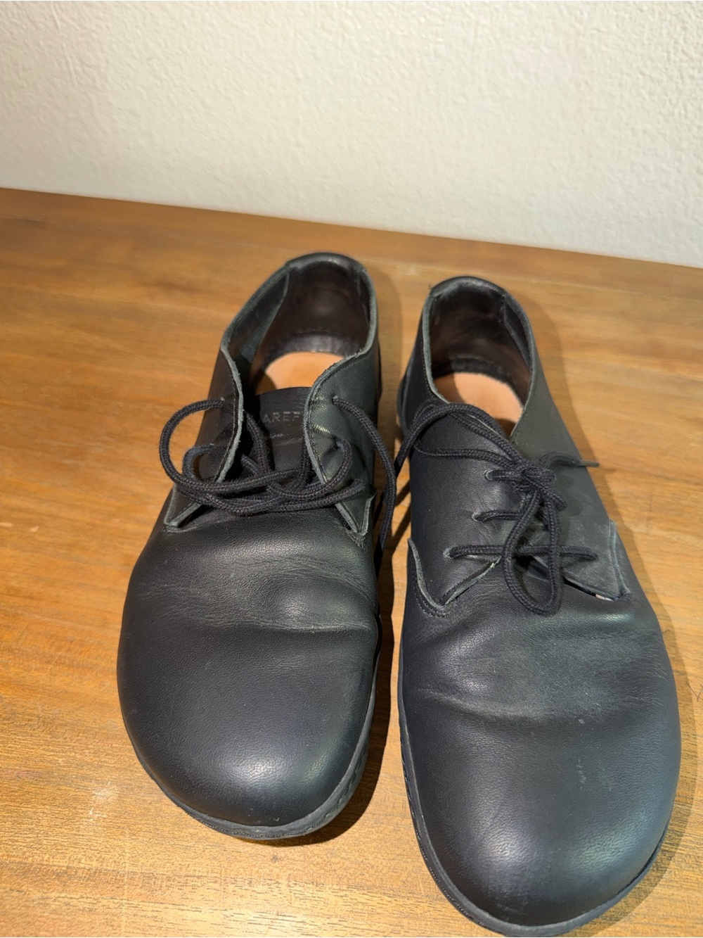 Vivo Barefoot Men's Black Minimalist Lace-Up Sneakers